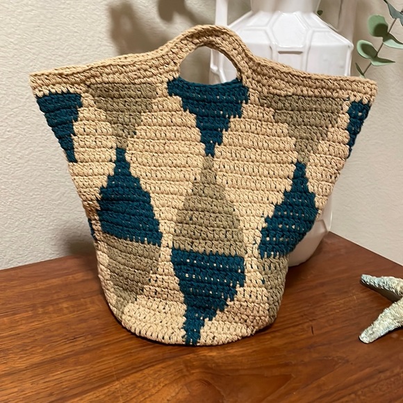 Free People Handbags - Cali Crochet Clutch